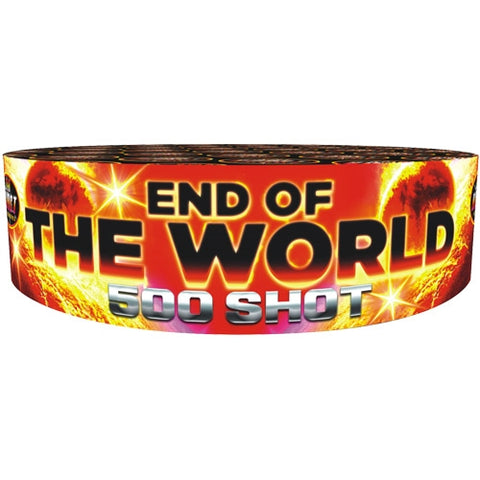 End of The World 500 Multi-Shot Cake